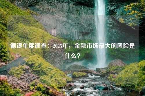 德银年度调查：2025年，金融市场最大的风险是什么？