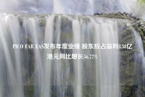 PICO FAR EAS发布年度业绩 股东应占溢利3.58亿港元同比增长56.77%