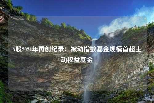 A股2024年再创纪录：被动指数基金规模首超主动权益基金