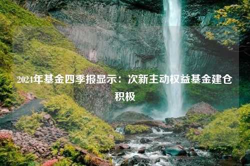 2024年基金四季报显示：次新主动权益基金建仓积极