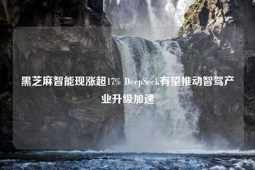 黑芝麻智能现涨超17% DeepSeek有望推动智驾产业升级加速